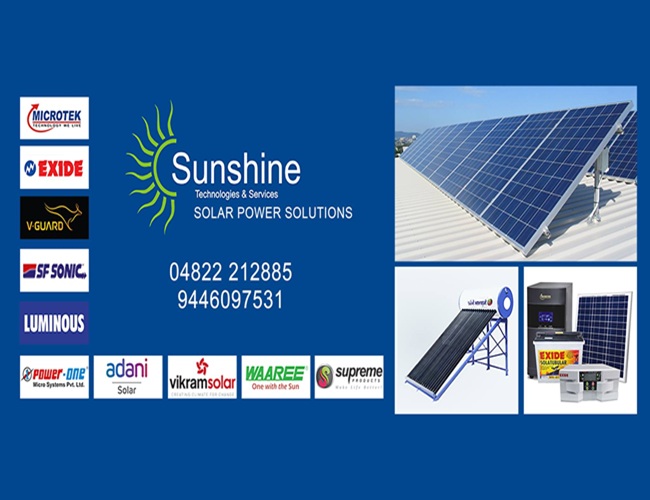 Sunshine Technologies and Services Pala Kottayam