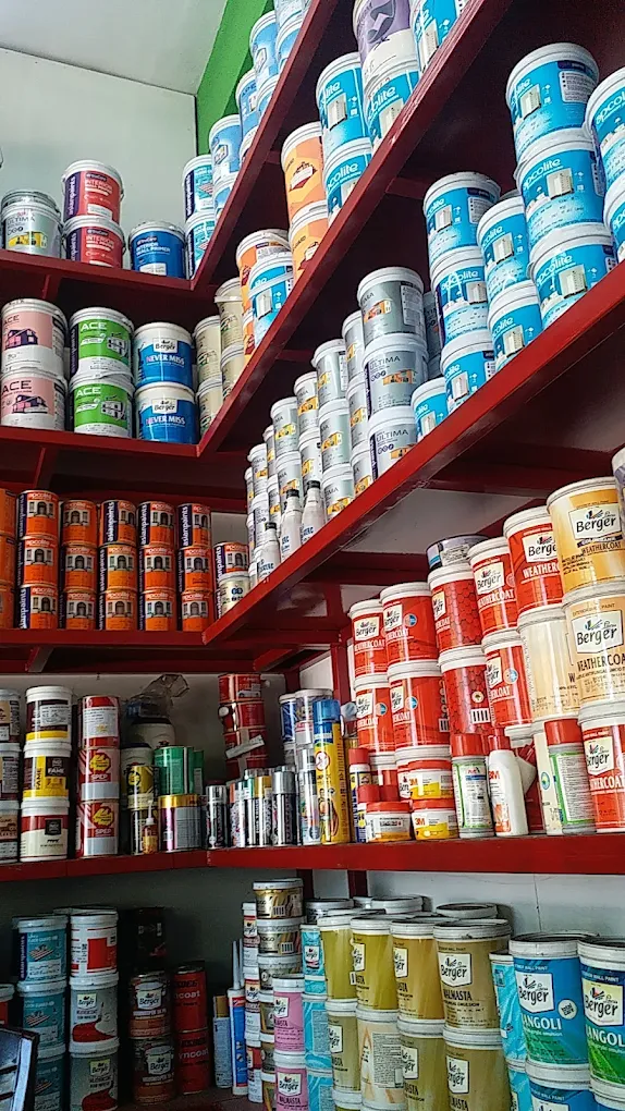Thengumplackal Paints Gandhinagar Kottayam Tyre and Paint Dealers Kerala
